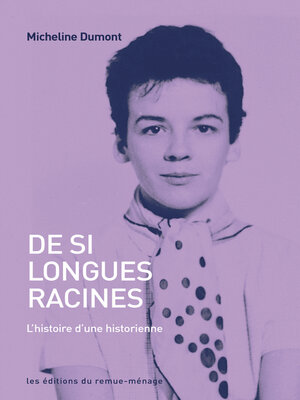 cover image of De si longues racines
